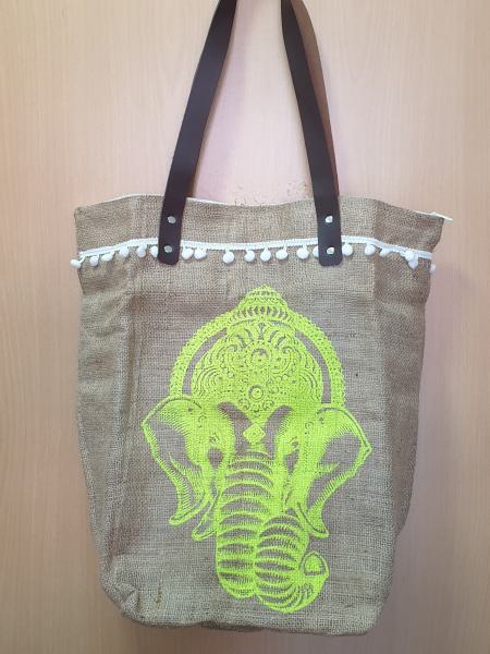 Ganesha Jute Bag 1